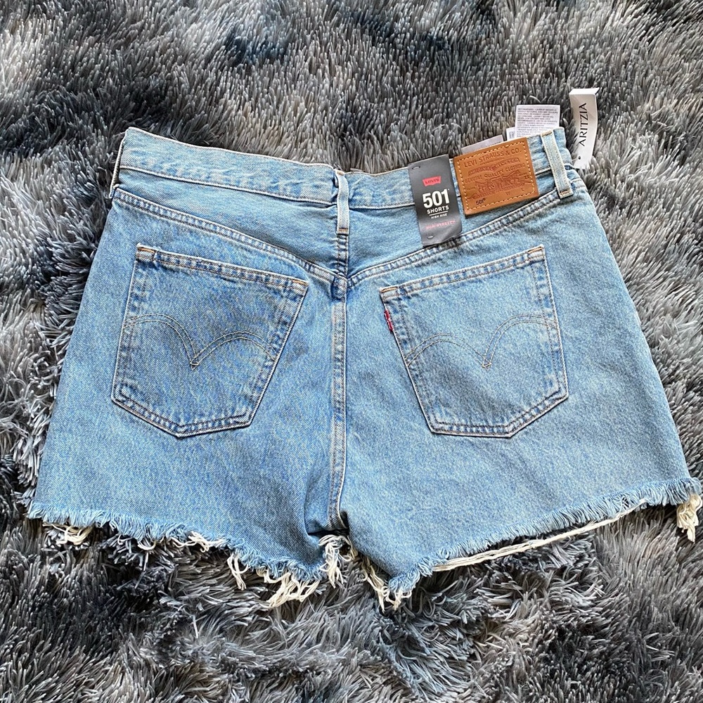 Brand New Premium Levi 501 High Waisted Jean Short